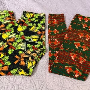 LuLaRoe Women’s Leggings - Holiday Theme